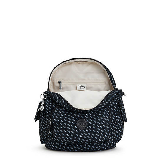 Kipling City Pack Small Printed Ryggsäck Svarta | SE 1699GS